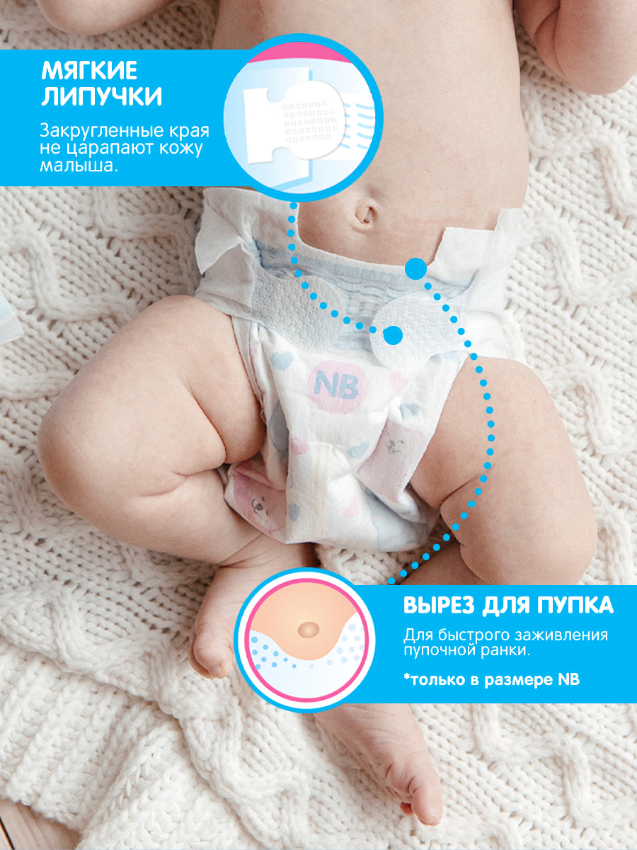 PREMIUM SOFT M 58 шт. 6-11 KG подгузники размер 3, короб- 4 уп. 30 лар за уп.