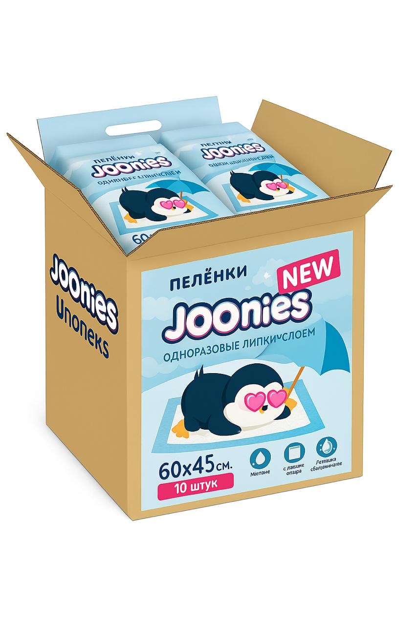 Одноразовые пелёнки 60x45 короб- 24 уп. 7 лар за уп.