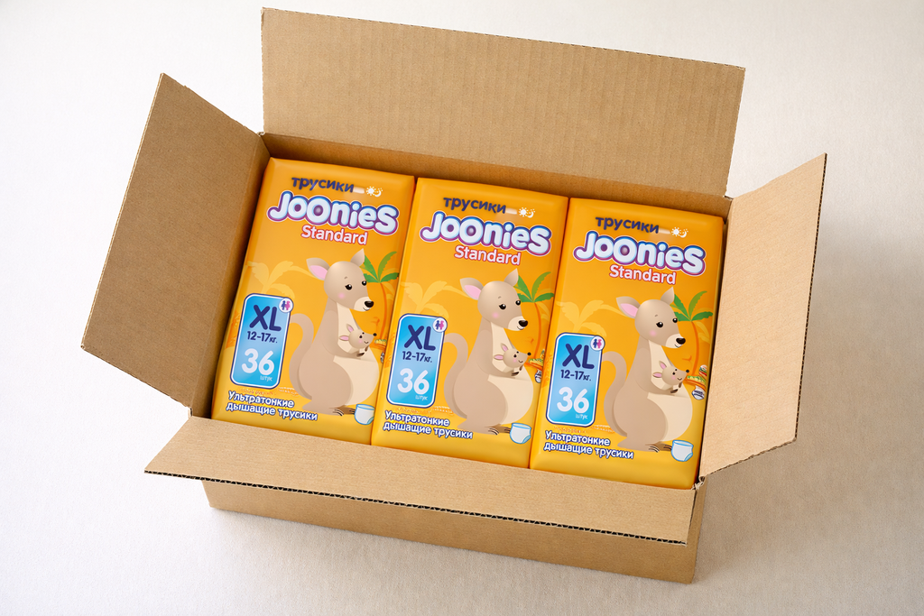 STANDART XL 36 шт. 12-17 kg короб- 3 уп. 20 лар за уп.