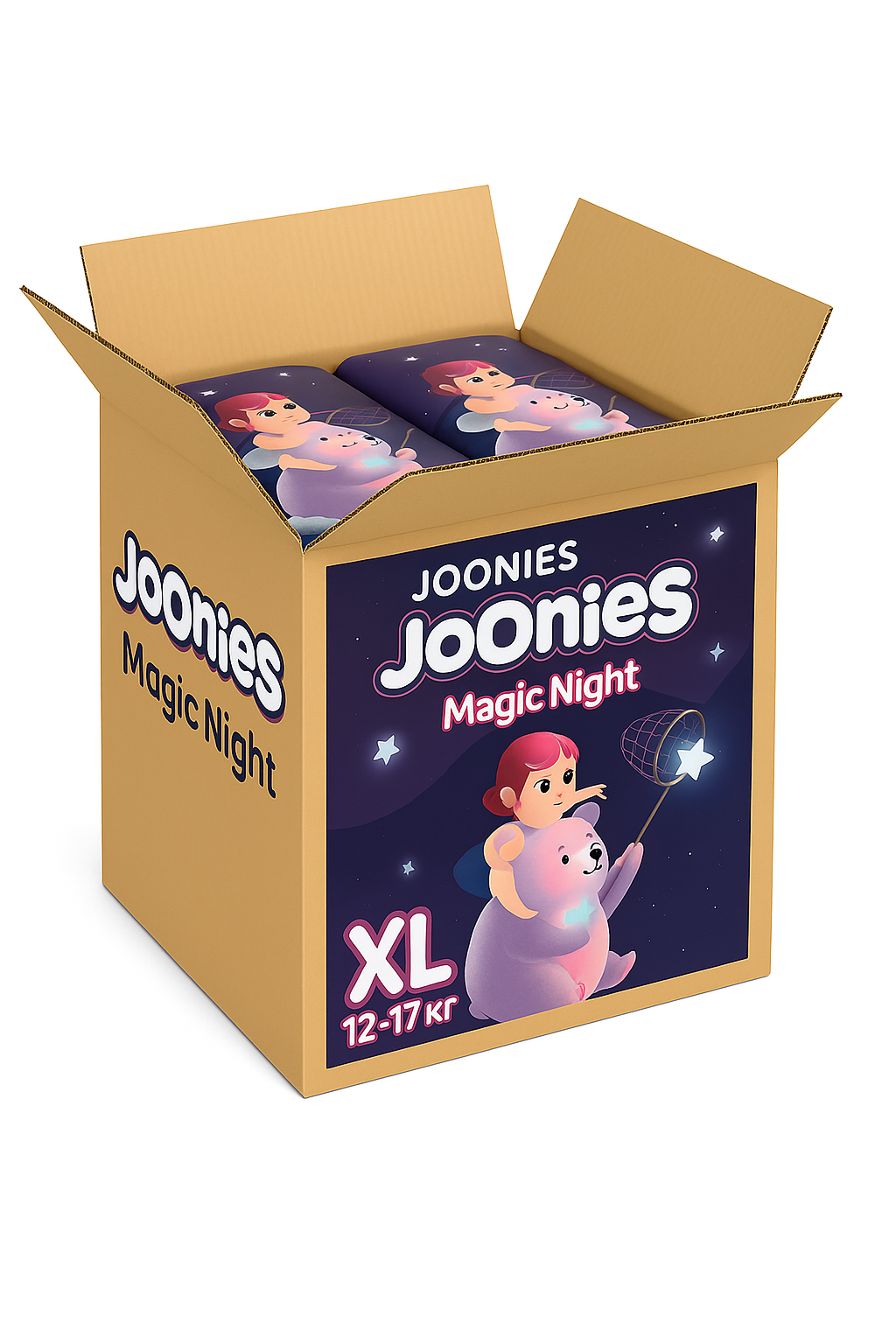 MAGIC NIGHT XL 12-17 KG короб 6 уп. 18 лар за уп.