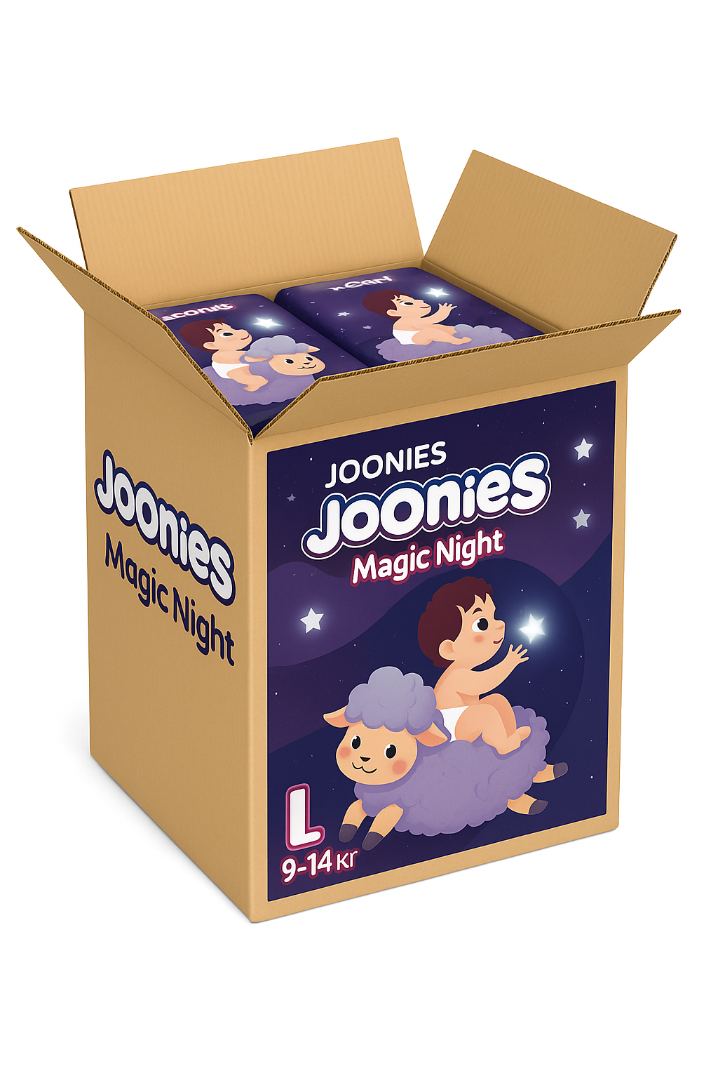 MAGIC NIGHT L 9-14 KG короб 6 уп. 18 лар за уп.